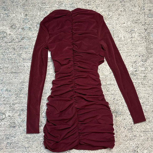 🆕 House of cb LUCINDA Mulberry Cutout Mini Dress - Picture 5 of 8